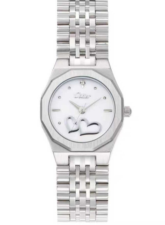 ساعة نسائي بسوار من الستانلس ستيل